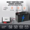VEVOR 30A MPPT Solar Charge Controller, 12V / 24V Auto DC Input, Solar Panel Regulator Charger with Bluetooth Module
