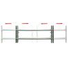 Adjustable Security Grille for Windows with 2 Crossbars 27.6"-41.3"