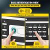VEVOR Safe Box, 1.7 CU.FT Fingerprint Safe Box for Money w/ 2 Keys & Digital Keypad, Q235 Steel Safe Box for Storing Cash, Jewelry, Pistols, Documents