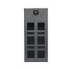 Solar LED Motion Sensor Deck Light, Black Finish, 10-50 Lumens (4-Count)