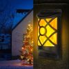 Solar Power Wall Lights for Use Deck Patio Yard & Gardens