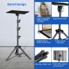 125cm Projector Tripod Stand Laptop Tripod With tray Adjustable Height Standing Desk Outdoor Computer Desk Stand for Studio