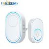 Intelligent Wireless Doorbell Home Welcome Doorbell Waterproof 300m Remote Smart Door Bell Chime EU UK US Plug Optional