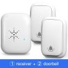 Awapow Self Powered Waterproof Wireless Doorbell Smart Home Without Battery Doorbell With Ringtone 150M Remote Receiver Bell