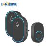 Intelligent Wireless Doorbell Home Welcome Doorbell Waterproof 300m Remote Smart Door Bell Chime EU UK US Plug Optional