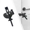 Anti-theft Door Stopper Portable Hotel Door Lock for Safety Home Latch