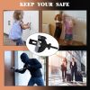 Anti-theft Door Stopper Portable Hotel Door Lock for Safety Home Latch