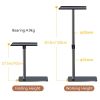 128cm/50Inch Floor Projector Support Stand Metal Holder Multi-angle Adjustable 360 PTZ Rotating Projector Bracket for Film Video