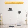Floor Projector Support Stand Metal Holder Multi-angle Adjustable 360 Â° Rotating Projector Bracket for Film Video Projector